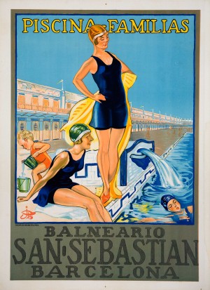 Piscina familias at Balneario San Sebastian in Barcelona
